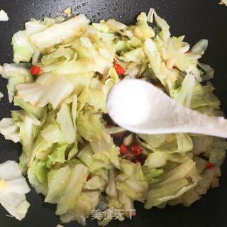 Sweet and Sour Shredded Cabbage recipe