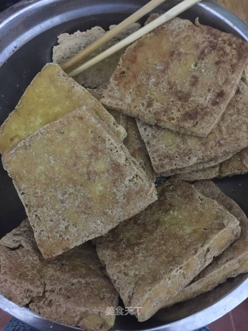 Deep-fried Dried Tofu recipe