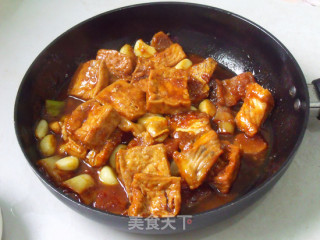 Braised Tofu with Fish Belly recipe