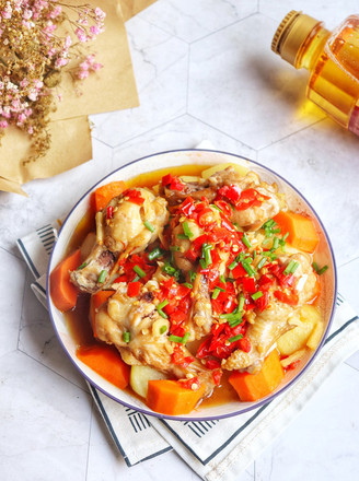 Steamed Chicken Drumsticks with Potatoes