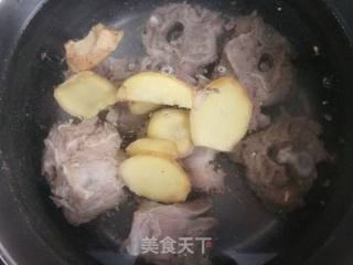 Warm Food: Stewed Lamb and Scorpion with White Radish recipe