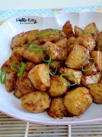 Fried Cuttlefish Balls with Hoisin Sauce recipe