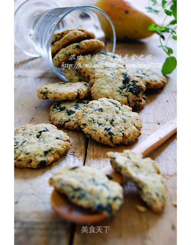 A Must-have Low-sugar and High-calcium Molar Biscuit for Families with Children—whole-wheat Seaweed Biscuit recipe