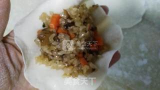 Shiitake Mushroom and Sticky Rice Shaomai recipe