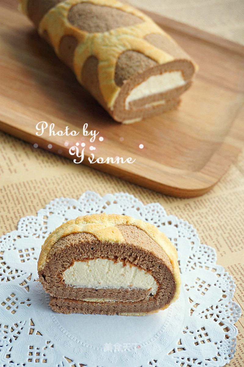 Giraffe Cake Roll recipe