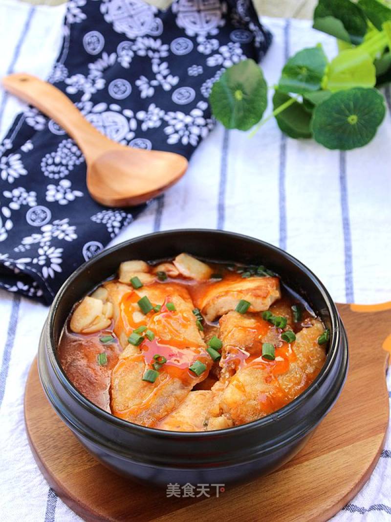 Tofu with Fish in Casserole recipe