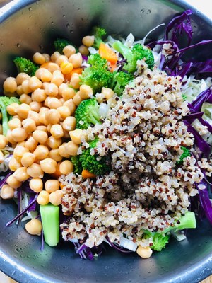 Vegan Food｜chickpea Quinoa Salad recipe