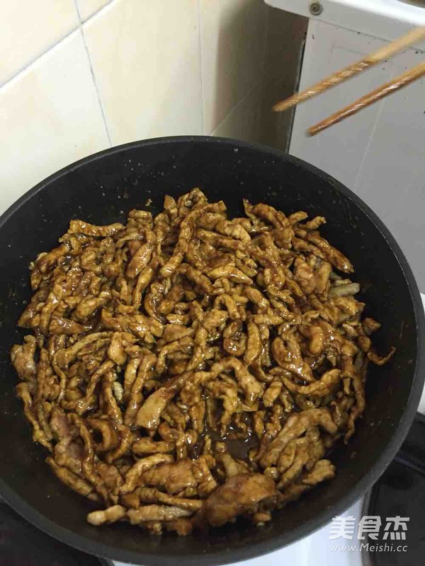 Shredded Pork in Beijing Sauce-simple Version recipe