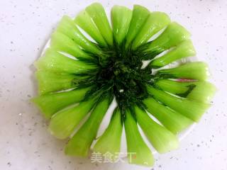 Mushroom Grilled Rape recipe