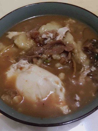 Private Lamb Noodle Fish Soup