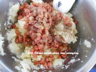 Purple Potato Cake recipe