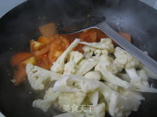 Tomato Braised Cauliflower recipe