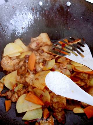 Potato Twice-cooked Pork recipe