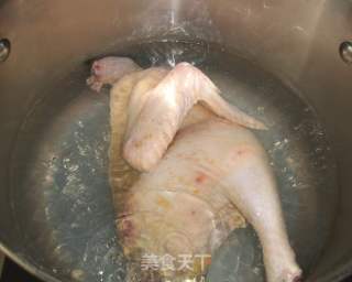 Shredded Chicken Cucumber Soup recipe