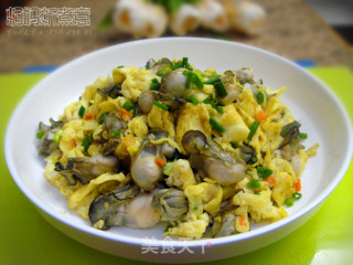 Fried Oyster Egg recipe