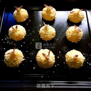 #aca烤明星大赛# Golden Potato Cheese Shrimp Balls recipe