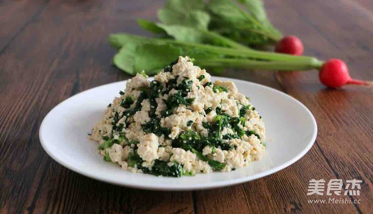 Tofu with Bitter Vegetables recipe