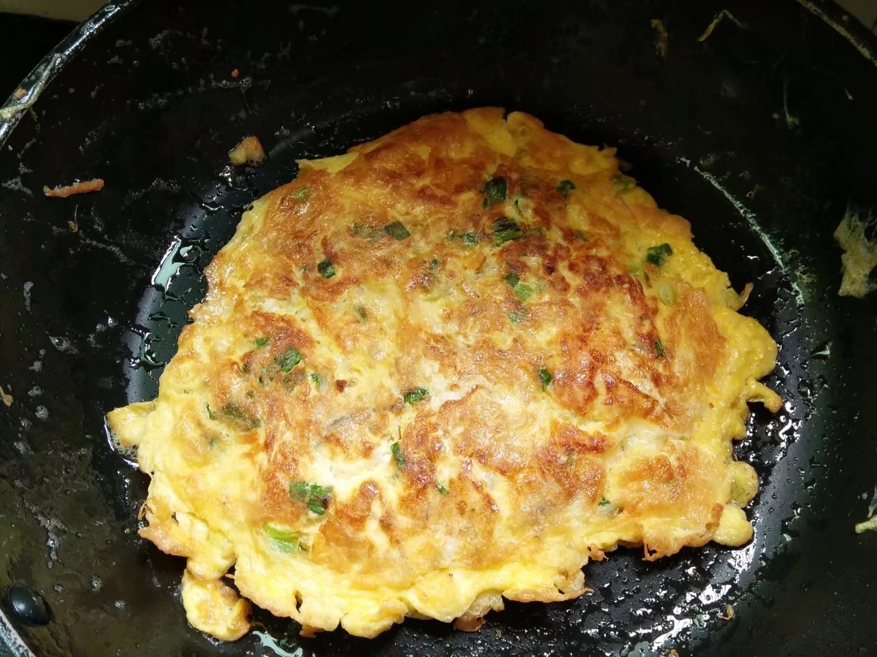 Whitebait Omelette recipe