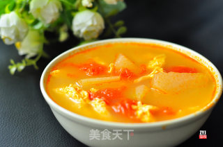 Tomato and Winter Melon Egg Soup recipe
