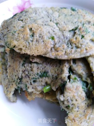 Black Bean Dregs and Parsley Omelette recipe