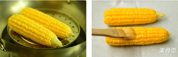 Flavored Grilled Corn recipe