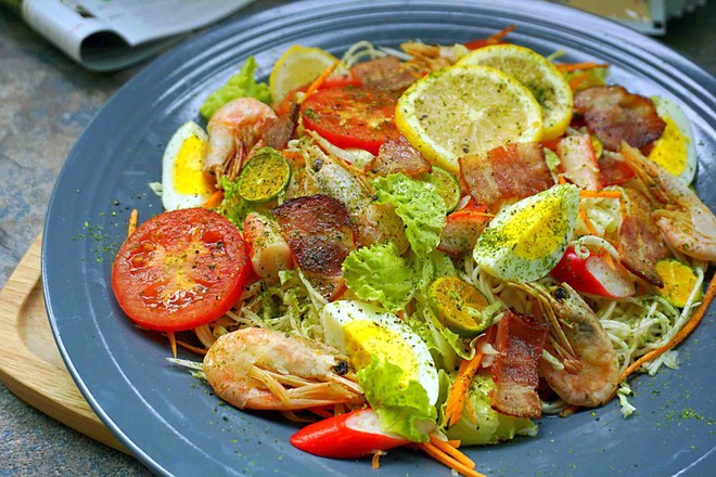 Seafood Salad Noodle Chobe Salad Sauce recipe