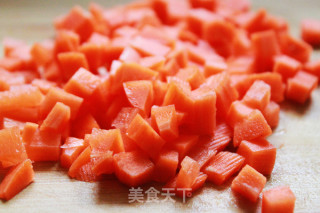 Minced Pork with Diced Vegetables recipe