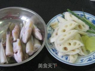 Pointed Barracuda and Lotus Root Soup recipe