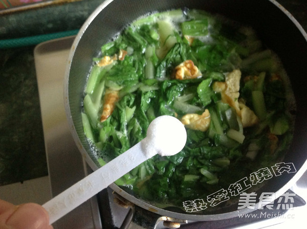 Haihong Cabbage and Egg Soup recipe