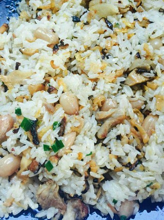 Fried Rice with Dried Vegetables recipe