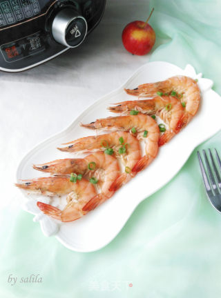 【yantai】salt Baked Eagle Claw Shrimp recipe