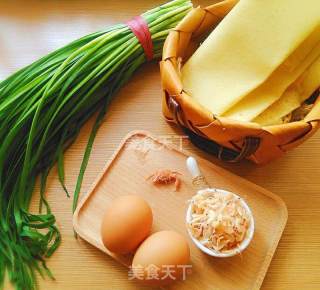 Leek Egg Pancake Box recipe