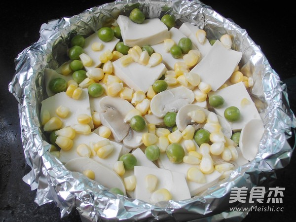 Steamed Seafood Tofu recipe