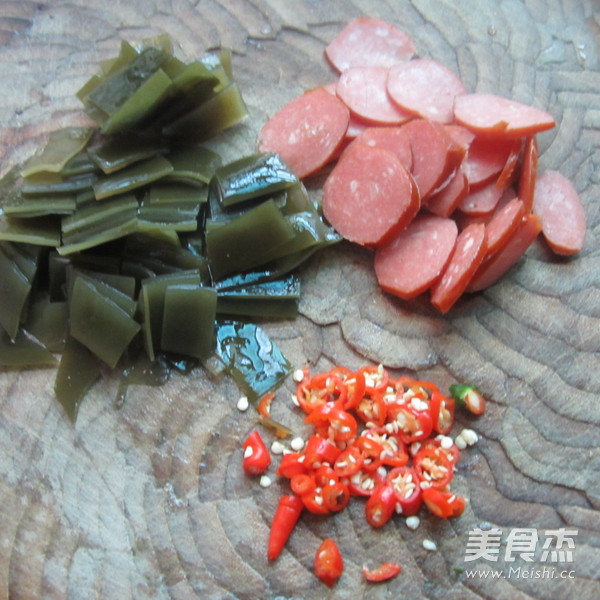 Fried Seaweed Sausage recipe