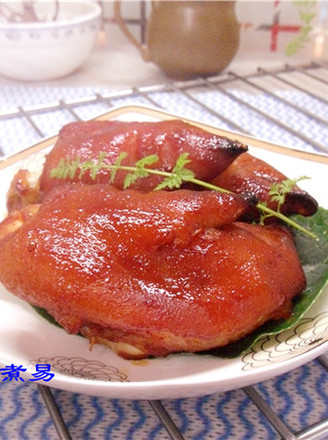 Korean Spicy Roasted Pork Trotters