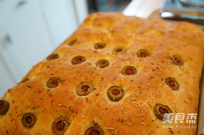 Flax Seed Oil Focaccia Bread recipe