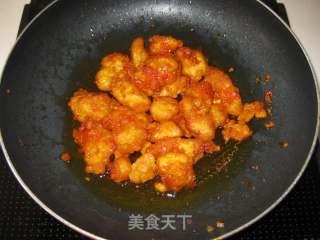 【heinz Tomato Sauce】——sweet and Sour Chicken Rice Crackers recipe