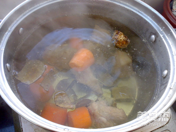 Watercress and Chenshen Soup recipe