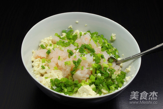 Shrimp and Tofu Meatballs recipe