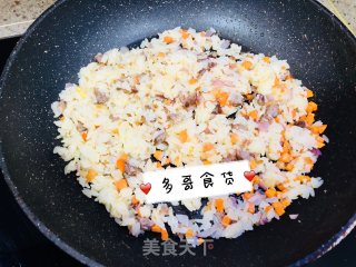 Golden Beef Fried Rice recipe