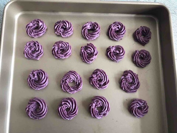 Purple Sweet Potato Cookies recipe