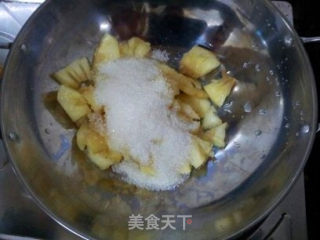 Caramelized Pineapple Steamed Egg recipe