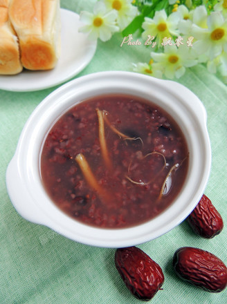 Codonopsis, Red Dates and Purple Rice Porridge recipe