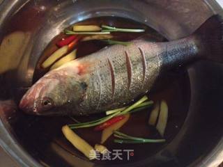 Boiled Sea Bass recipe