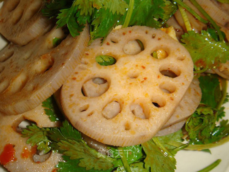 Water Pear Mixed with Lotus Root recipe