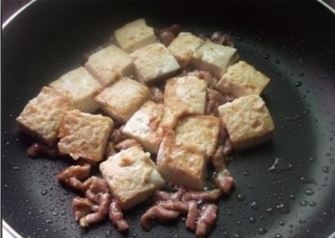 Tofu with Leeks recipe