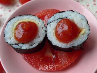 【flower Sushi】----ketchup Sushi recipe