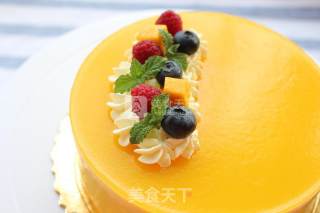 #aca烤明星大赛# Multiple Delicious Temptations-mango Mousse Cake recipe