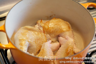 Chicken with Carrot & Scallion Stew recipe