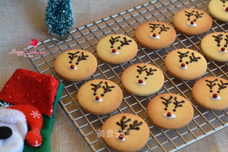 Christmas Reindeer Cookies recipe